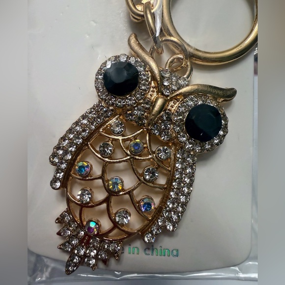 Sparkling Owl Keychain - Picture 5 of 6